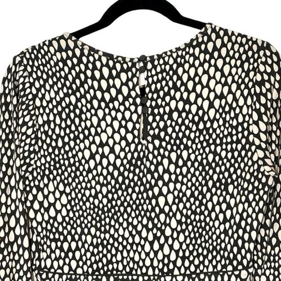 Biden Women’s Marilyn Blouson Jersey Knee Length Dress Brown/Cream Size 8 R - Picture 6 of 7